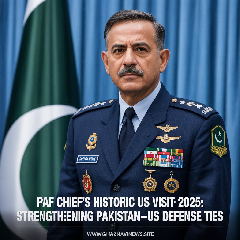 In a significant diplomatic and military development, Chief of Air Staff Air Chief Marshal Zaheer Ahmad Babar Sidhu has concluded a historic visit to the United States—the first official US visit by a sitting Pakistan Air Force (PAF) chief in over a decade.