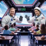 NASA is preparing an exciting live event for students in Ohio as two astronauts aboard the International Space Station (ISS) — Michael Fincke and Zena Cardman — will connect directly with them in a rare Earth-to-space call.