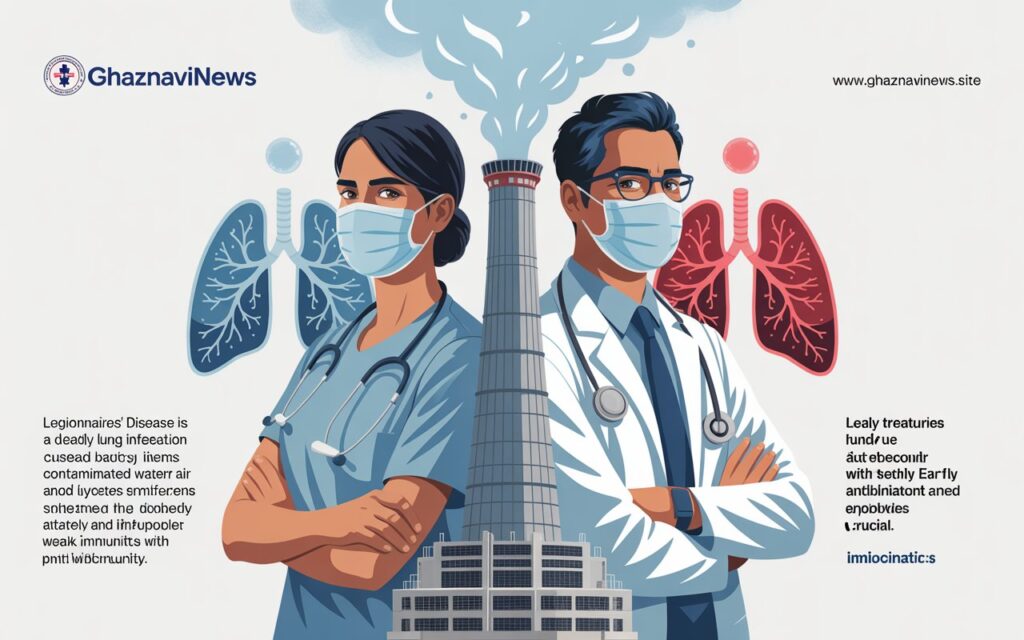 Legionnaires' Disease: Symptoms, Causes, Risks, and How to Protect Yourself 2 Legionnaires' disease is a dangerous type of pneumonia caused by the legionella bacterium. While it’s not as common as the flu or cold, it can be fatal if not treated quickly—especially among older adults, smokers, and people with weak immune systems.