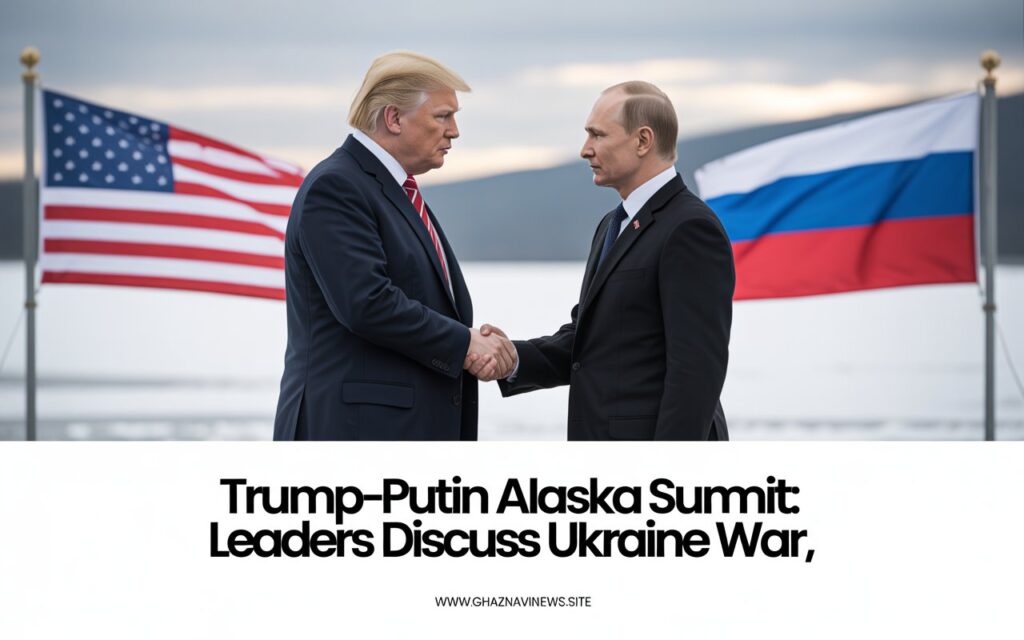 Trump–Putin Summit in Alaska: Leaders Discuss Russia–Ukraine Conflict 3 Anchorage, Alaska – In a high-stakes diplomatic meeting, U.S. President Donald Trump welcomed Russian President Vladimir Putin to Joint Base Elmendorf–Richardson for a long-anticipated summit focused on the ongoing Russia–Ukraine war.