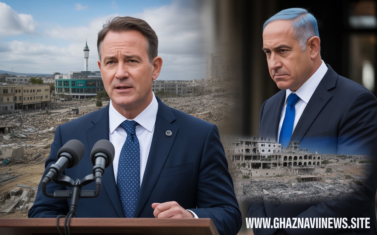 Christopher Luxon slams Israel’s Gaza offensive, calling it unacceptable while hinting at possible recognition of Palestinian statehood.