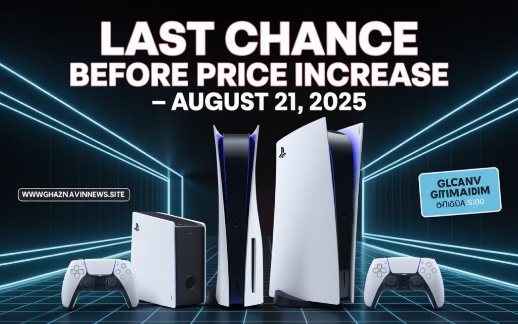 PS5 Price Increase 2025: Your Last Chance to Save 2 PS5 Price Increase 2025: Your Last Chance to Save
Sony has officially announced a $50 price hike on all PlayStation 5 “Slim” models in the United States starting August 21, 2025. This includes the PS5 Digital Edition, Standard PS5, and the upgraded PS5 Pro.
The updated retail prices will be:
PS5 Digital Edition: $499.99
Standard PS5 (with disc drive): $549.99
PS5 Pro: $749.99