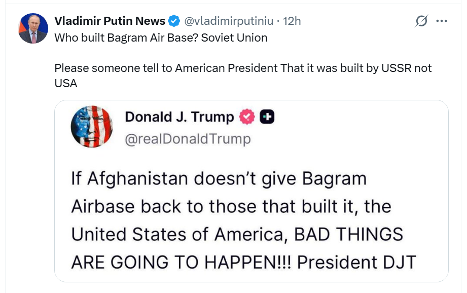 Who Really Built Bagram Airbase? Setting the Historical Record Straight 5 A viral claim asks, "Who built Bagram Airbase?" We clear the confusion with historical facts. Discover the true builders and fascinating history of this key Afghan military site.