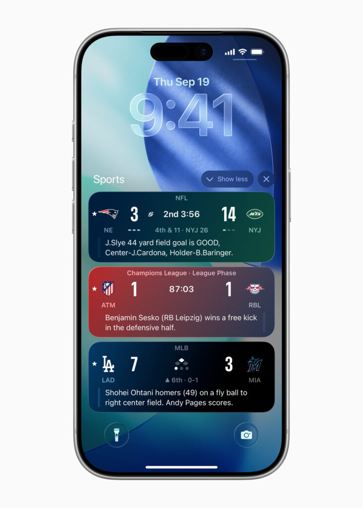 Apple Sports App  a free iPhone app offering real-time scores, stats, and personalized updates, is now available in Ireland with support for top global leagues.