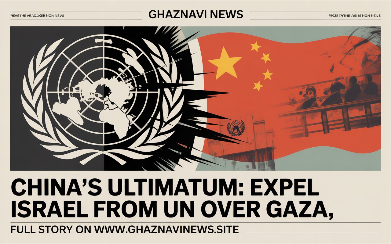 China Demands UN Terminate Israel's Membership, Citing "Inhuman Actions" in Gaza 1 In an unprecedented move, China calls for the United Nations to revoke Israel's membership, citing "inhuman actions" in Gaza. Analysis of the legal and geopolitical implications.