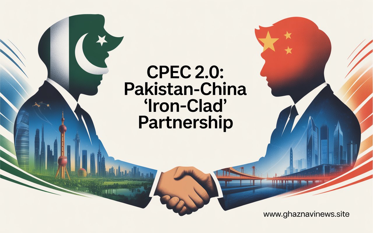Pakistan and China reaffirmed their ‘Iron-Clad’ ties as PM Shehbaz Sharif and PM Li Qiang pledged to advance CPEC 2.0, focusing on new economic corridors, ML-1 railway, Gwadar Port, and enhanced cooperation in technology, agriculture, and media.