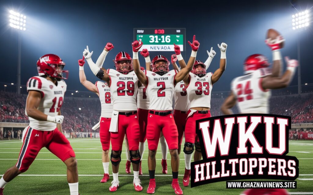 WKU vs Nevada Football: Hilltoppers Secure 31-16 Victory with Strong Fourth Quarter 3 WKU vs Nevada football ended with a 31-16 Hilltoppers win after a dominant fourth quarter. Explore game highlights, key players, stats, and future outlook.