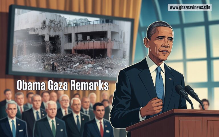 Obama Gaza Remarks: Former US President Criticizes Israelβs Military Offensive 7 Former US President Barack Obama criticized Israelβs Gaza offensive, calling it lacking military logic and urging support for a Palestinian state alongside Israel. Obama Gaza Remarks