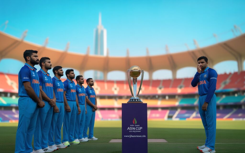 India Refuses Asia Cup Trophy from ACC Chief Amid Political Tensions 3 India Refuses Asia Cup Trophy
India refused to accept the Asia Cup trophy from ACC Chief Mohsin Naqvi after defeating Pakistan in Dubai, sparking controversy amid political and military tensions.