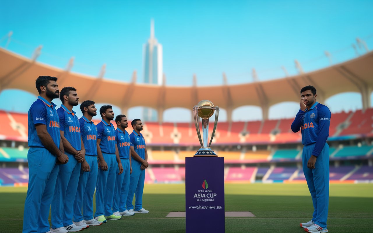 India Refuses Asia Cup Trophy India refused to accept the Asia Cup trophy from ACC Chief Mohsin Naqvi after defeating Pakistan in Dubai, sparking controversy amid political and military tensions.
