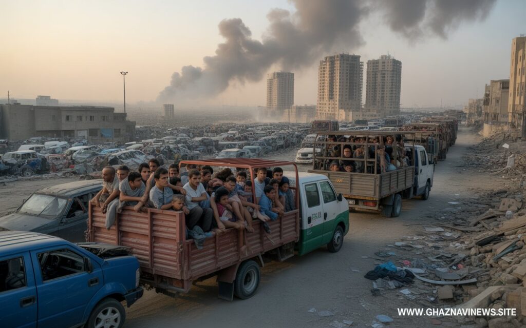 Israel’s Forced Displacement of One Million Gazans Deepens Humanitarian Crisis 2 Israel’s order to forcibly displace one million people from Gaza City worsens the humanitarian crisis, with children, women, and aid agencies facing immense challenges amid ongoing attacks.