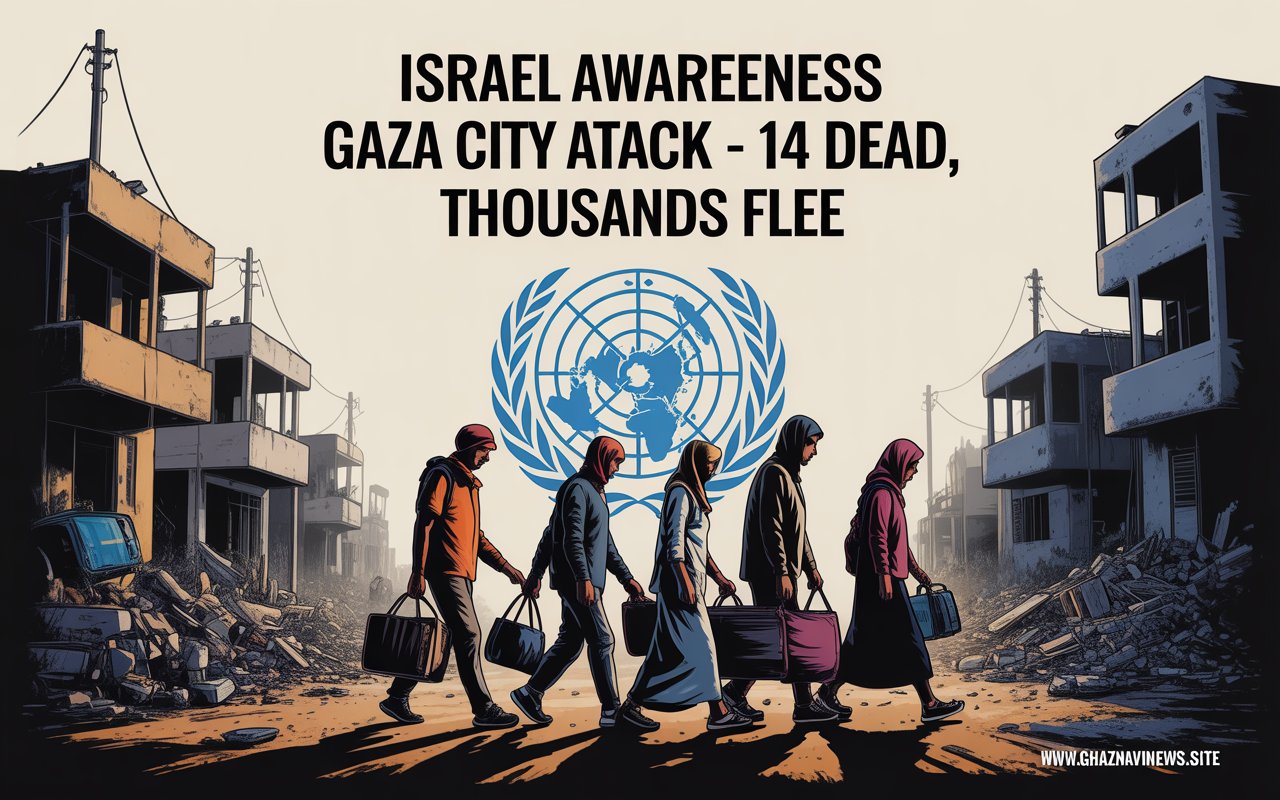 Israel Gaza City Attack Kills 14 Amid Push for Palestinian State Recognition 1 The Israel Gaza City attack left 14 Palestinians dead as Western nations move toward recognizing a Palestinian state. Explore the implications, protests, and global reactions.