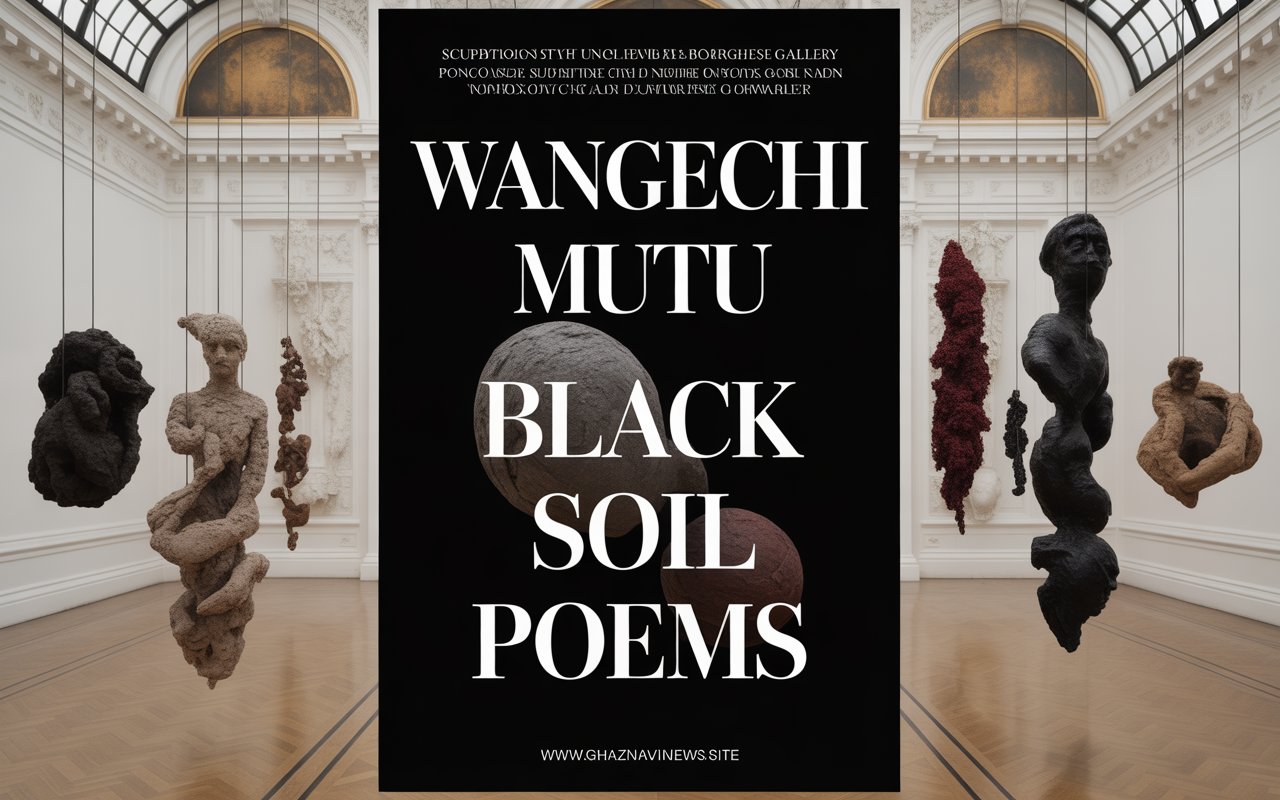 Wangechi Mutu Black Soil Poems exhibition at Rome’s Borghese Gallery explores humanity’s shared roots through contemporary art, blending history, myth, and imagination.