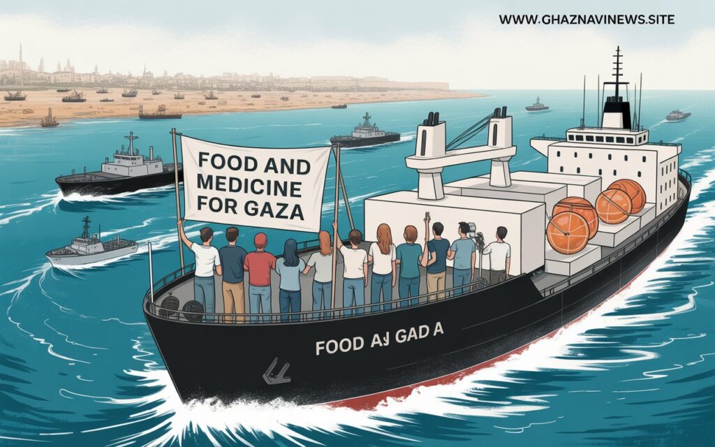 Gaza Aid Flotilla Nears Blockaded Strip Amid Global Tensions 3 The Gaza Aid Flotilla, carrying urgent medical supplies and aid, is less than 400 nautical miles from Gaza and expected to arrive by September 30 despite Israeli blockade risks.