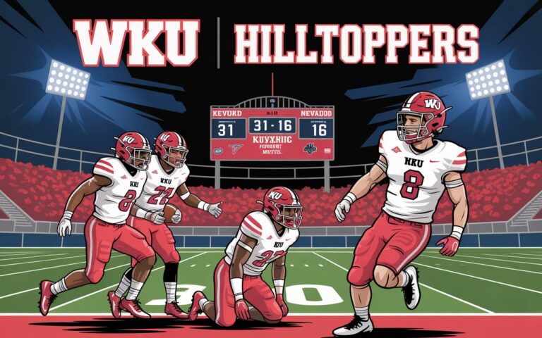 WKU vs Nevada Football: Hilltoppers Secure 31-16 Victory with Strong Fourth Quarter 10 WKU vs Nevada football ended with a 31-16 Hilltoppers win after a dominant fourth quarter. Explore game highlights, key players, stats, and future outlook.