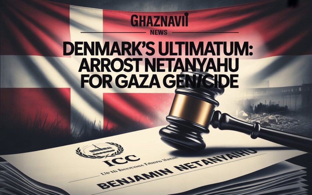 Denmark Declares "Israel Has Crossed All Limits in Gaza Genocide," Formally Demands ICC Arrest Warrant for Netanyahu 4 Denmark Condemns Israel has crossed all limits in the "Gaza genocide," formally calling on the International Criminal Court to issue an arrest warrant for Prime Minister Benjamin Netanyahu.