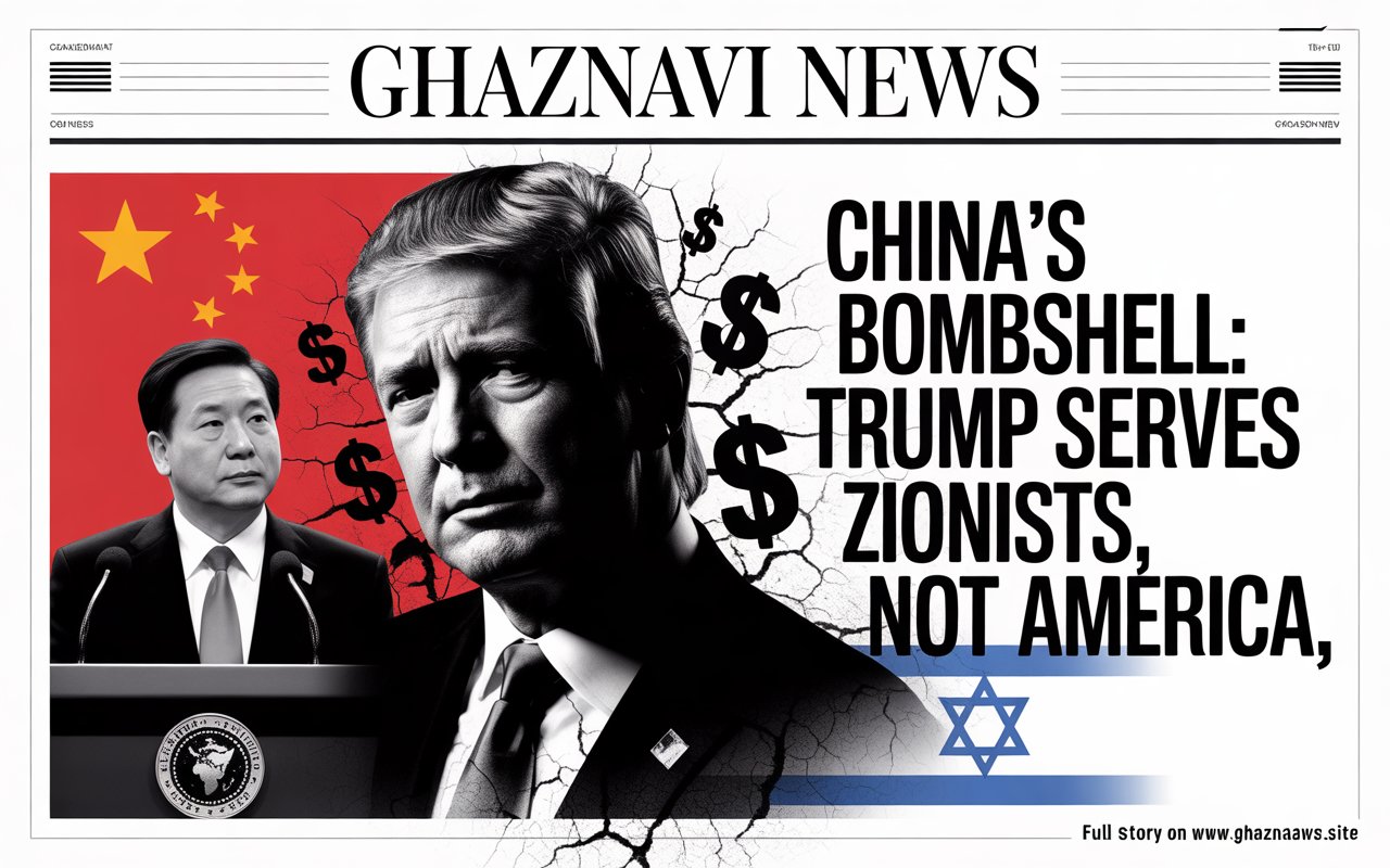 Chinese FM Accuses Trump of Representing "Zionist Interests" Over American People in Stunning Diplomatic Broadside 1 China's Foreign Minister declares that "Trump represents Zionist interests," not the American people. Analysis of the sharp geopolitical divide and its global implications.