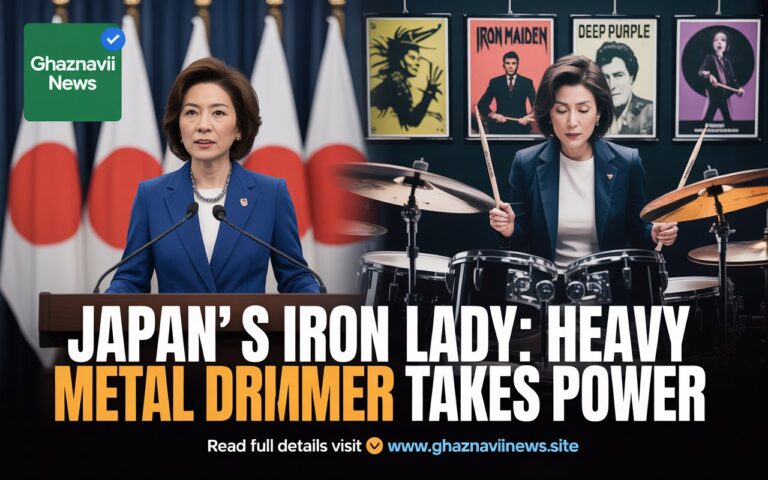 Japan new Prime Minister Sanaye Takaichi, a heavy metal fan & Thatcher admirer, makes history. Her rise signals a sharp rightward shift.