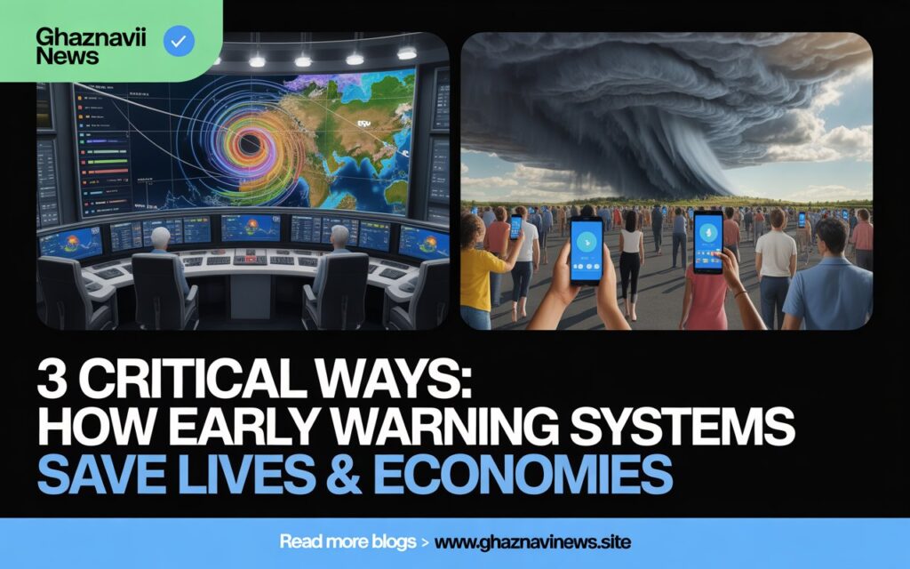3 Critical Ways Early Warning Systems Are Saving Lives and Protecting Economies Worldwide 3 Early warning systems offer 10x investment returns by preventing climate disaster losses. Discover how they protect lives and boost economic resilience.