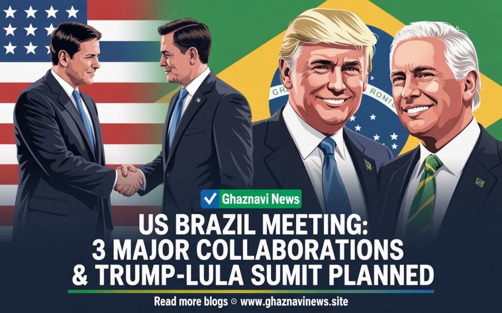  Marco Rubio & Jamison Greer meet Brazil's Mauro Vieira in positive US Brazil meeting. Leaders agree to advance cooperation & schedule Trump-Lula summit.