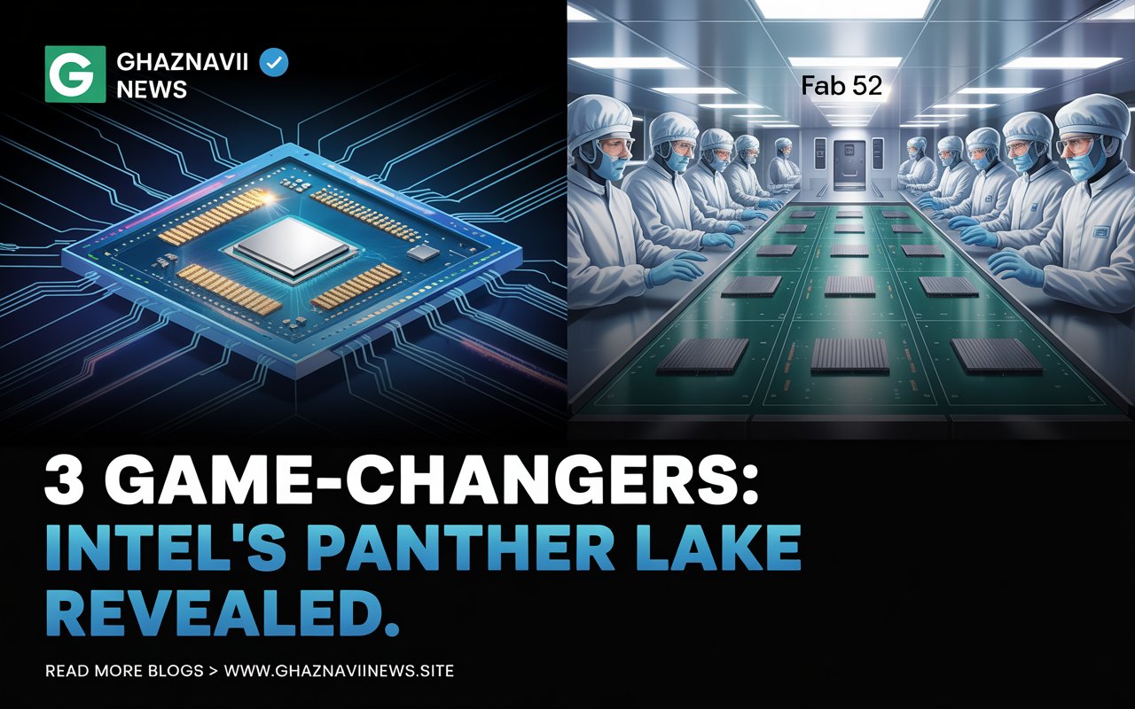 Intel Panther Lake chips promise 30% less power, 50% more speed. The 18A process could help Intel reclaim market share from rivals.