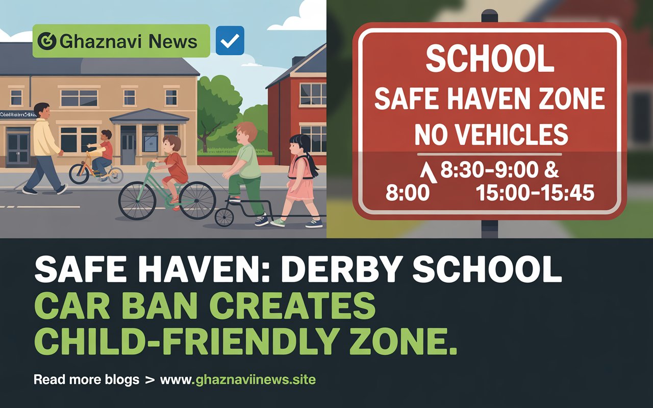 Derby School Car Ban Creates UK's Latest Permanent Safe Haven For Children 1 Derby's Castleward School implements a permanent car ban during pickup times. New School Safe Haven Zone aims to boost air quality and child safety.