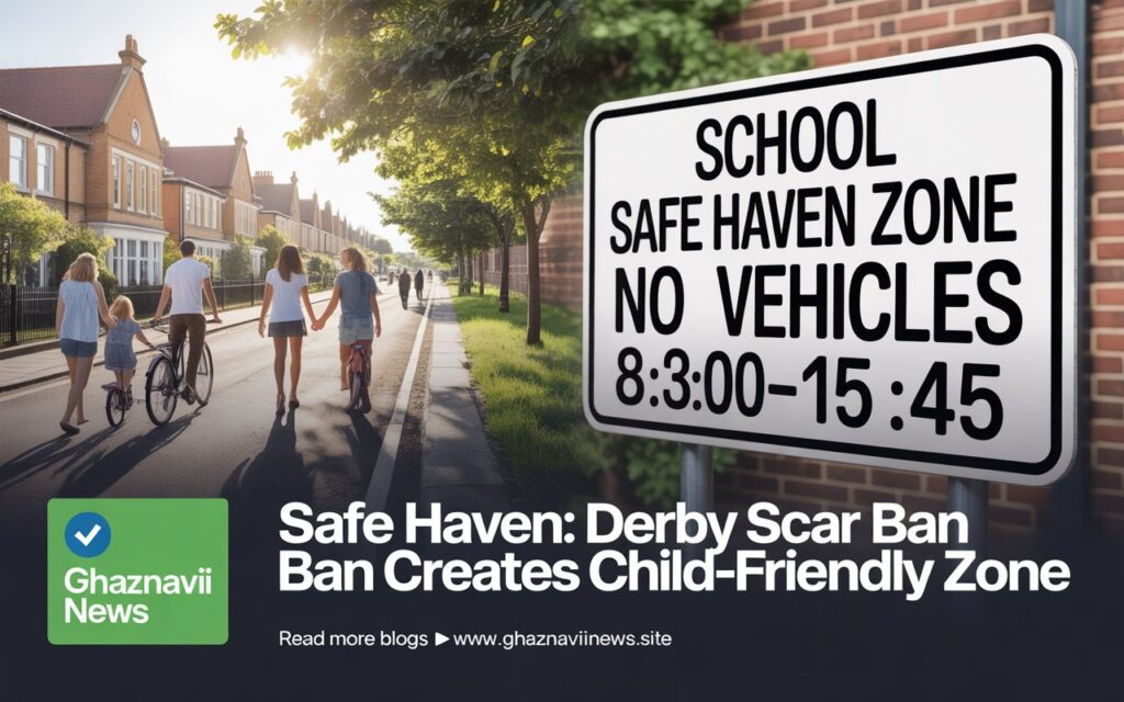 Derby School Car Ban Creates UK's Latest Permanent Safe Haven For Children 5 Derby's Castleward School implements a permanent car ban during pickup times. New School Safe Haven Zone aims to boost air quality and child safety.