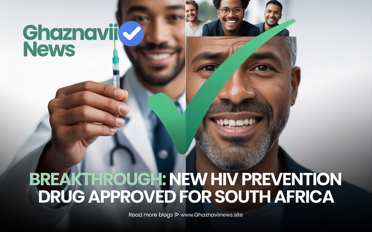 Lenacapavir, a revolutionary HIV prevention drug, gets approval in South Africa. The twice-yearly injection is 100% effective against HIV infection.