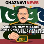 Pakistan Army Chief General Syed Asim Munir is set for another promotion, likely to become the first Chief of Defence Forces under a new constitutional amendment, a major military reform.
