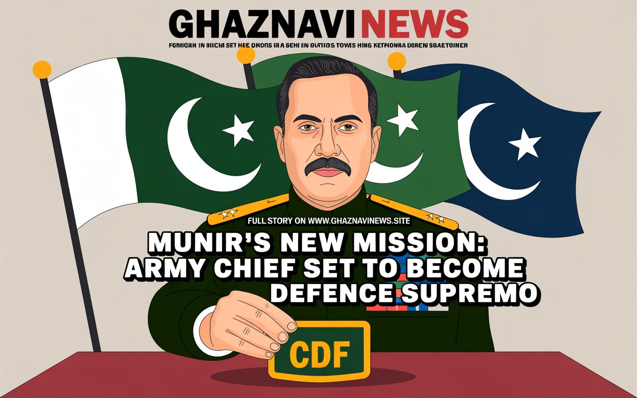 Pakistan Army Chief General Syed Asim Munir is set for another promotion, likely to become the first Chief of Defence Forces under a new constitutional amendment, a major military reform.