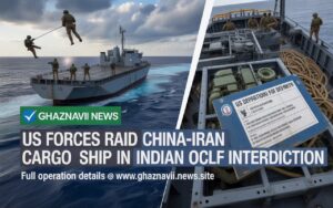 US forces raid China Iran cargo ship Indian Ocean November 2025 special operations boarding military materials seizure Sri Lanka international waters Trump maritime enforcement