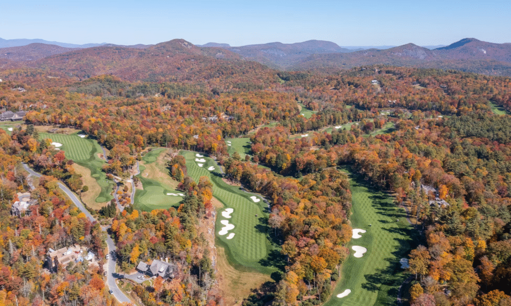 The Hidden Billionaire Village: Inside Cashiers North Carolina's Wealthy Enclave 2 Cashiers North Carolina billionaires village scenic view Blue Ridge Mountains wealthy community luxury homes Buck's Coffee Cafe crossroads